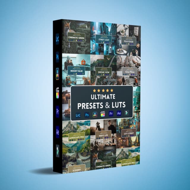 20,000+ Premium Presets & LUTs – One Bundle, Every Style Covered